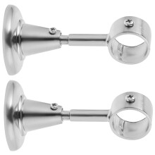 2 Pcs Ceiling Bracket Large Curtain Pole Brackets Magnetic Drape Hooks