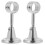 2 Pcs Ceiling Bracket Large Curtain Pole Brackets Magnetic Drape Hooks 4