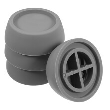 4pcs No Slip Heavy Duty Rubber Furniture Pads Anti Vibration Washer Universal Suction Cup Style Leg Pads