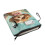 Polyester Fabric Zipper Pouch for Reading Lovers Book Lovers Gift for Classroom Library Washable 3