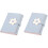 2 Pack Kids Purse Wallet Multi-card Stylish Child 3