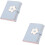 2 Pack Kids Purse Wallet Multi-card Stylish Child 5