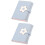 2 Pack Kids Purse Wallet Multi-card Stylish Child 7
