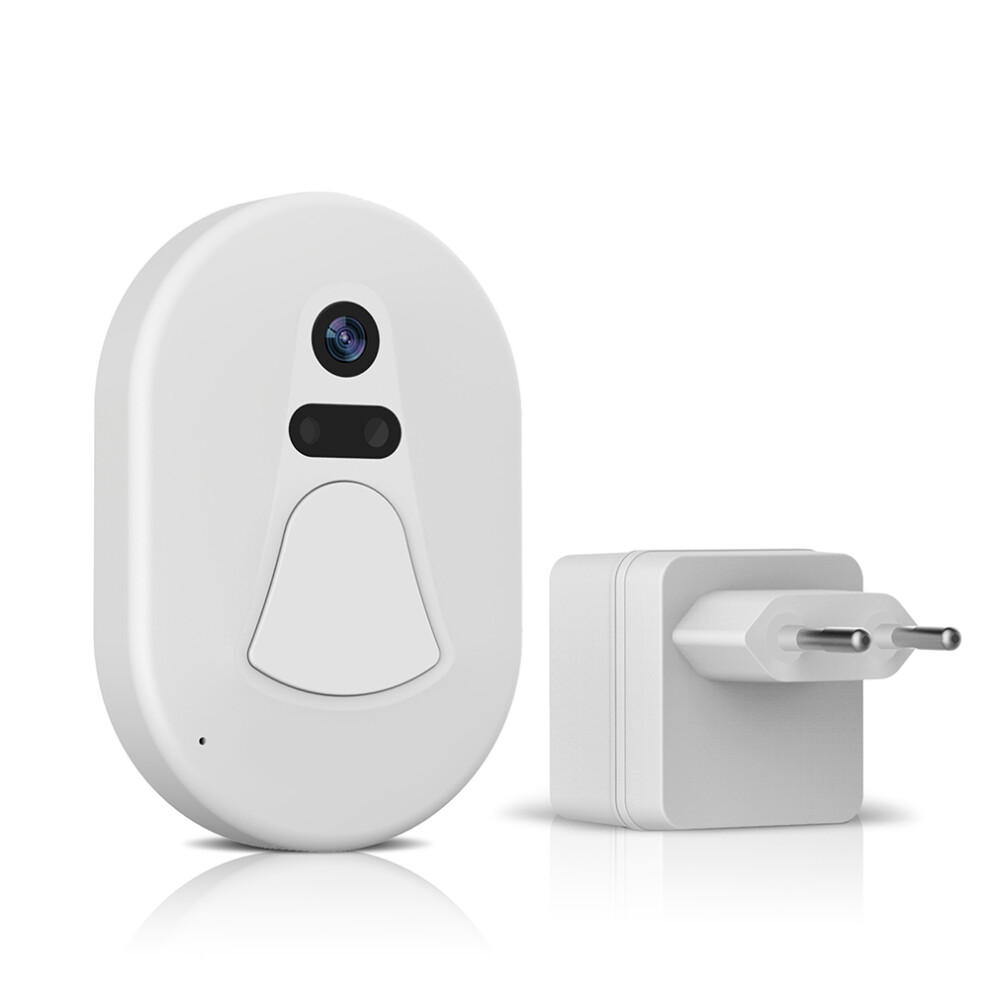 High Resolution Video Doorbell Camera With Wireless Portable Design Cloud Backup Night Vision Snapshots And Built-In Anti-Theft Detection 9357860469876