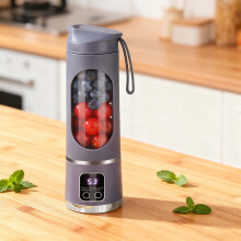 Digital Multimode Juicer 450ml Portable Cup with Smart LED Display for Diet and Nutrition Support