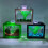 Artificial Mini Aquarium A Sensory Multi Colored LED Swimming Fish Tank with Bubbles 3