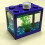 Artificial Mini Aquarium A Sensory Multi Colored LED Swimming Fish Tank with Bubbles 8
