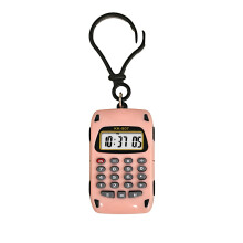 AuroraX Mini Pocket Calculator Cute Personalized Keychains,Portable Handheld Standard 4 Function Calculator College Study Supplies