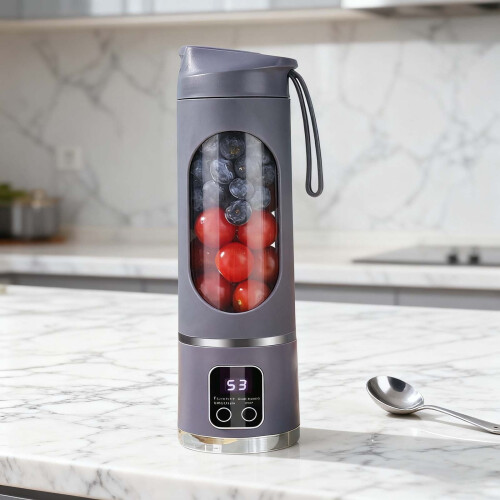 Digital Multimode Juicer 450ml Portable Cup with Smart LED Display for Diet and Nutrition Support 2