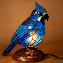 Birds Table Lamp – Decorative Night Light for Home/Office, Artistic Gift for Birthday & Housewarming, Elegant Desk Lamp