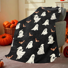 AuroraX Flannel Throw Blanket Warm Cozy Breathable 30x40