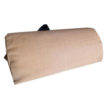 Patio Chaise Lounge Head Pillow Breathable Soft Attachment Easy Installation Khaki
