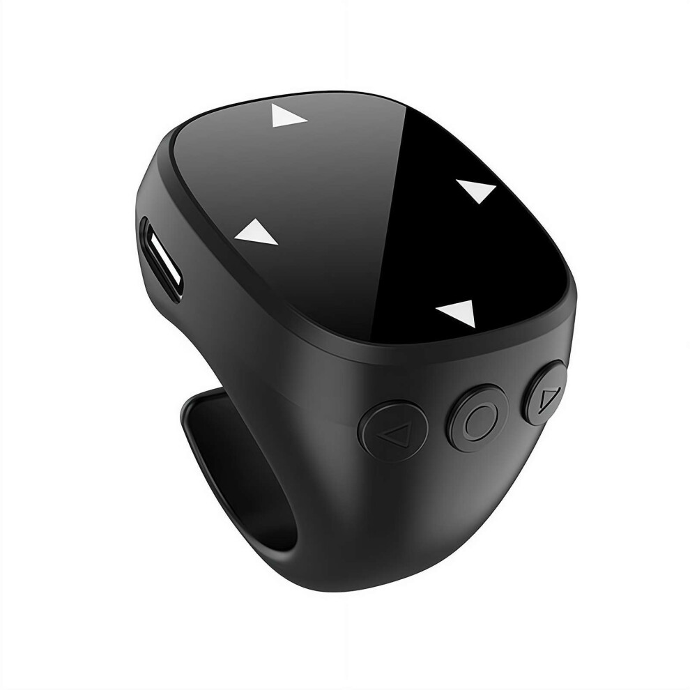 Wireless Remote Control For Scrolling Bluetooth 5.3 Fingertip Video Page Turner For Phone Black/White/Pink 9122141137351