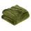 Microfiber Flannel Blanket Green 70.87x78.74 Inches 1
