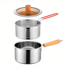 304 Stainless Steel Cookware Set 10-Piece Induction
