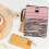 Book Cover with Zip Closure, 300D Polyester, Pink Zebra 4