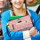 Book Cover with Zip Closure, 300D Polyester, Pink Zebra 5