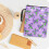 Butterfly Pattern Zip Book Cover – 300D Polyester – 1 pc 4