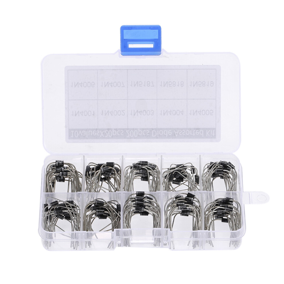 Rectifier Diode Assorted Kit 10 Types 200 Pcs 9180333314508