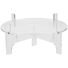 Transparent Acrylic Beverage Dispenser Stand Suitable For Home Bars Supports Drinks Juices And Desserts Modern And Elegant