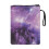 Starlight Nebula Book Cover – Polyester Zip Case for 2