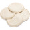 Cotton Pads Reusable Comfortable High Absorption Anti-Overflow Beige 4Pcs 1