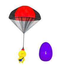 Parachute Easter Toy, Party Throwing Stuffing Game, Outdoor Play Activity for Spring Holiday Fun