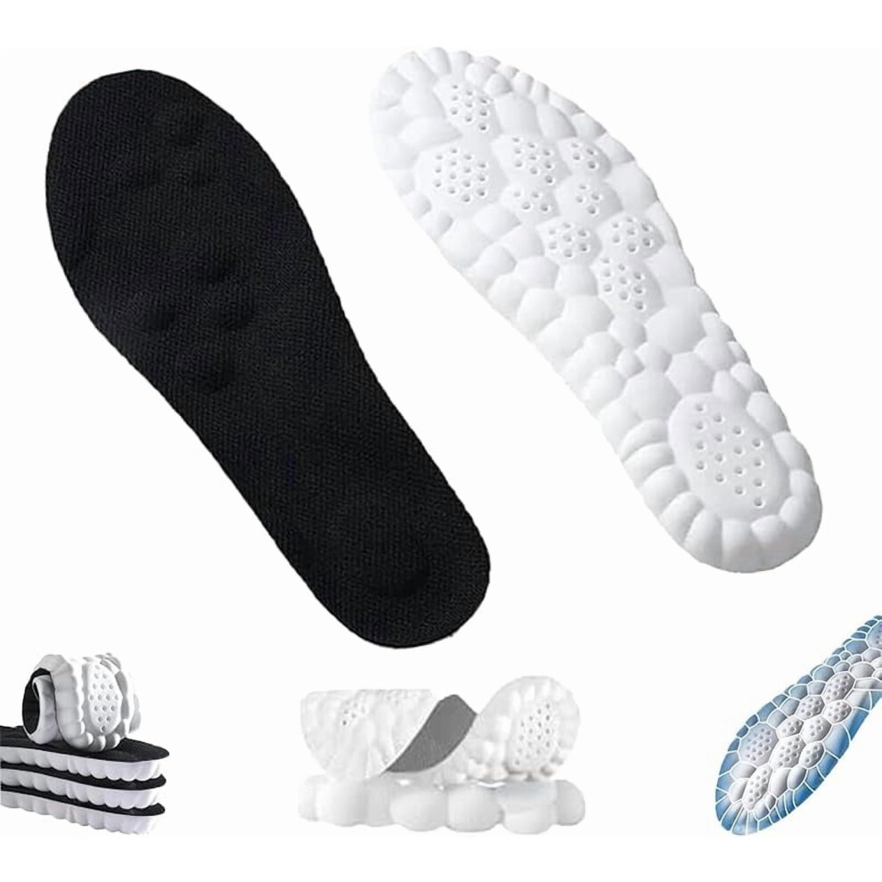 Men's and Women's Massage Insoles with Arch Support, 4D