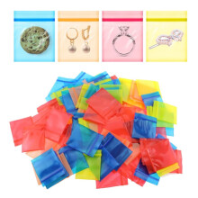 Mini Plastic Seal Jewelry Bags,200pack of Small Ziplock Bags for Pills, Resealable Tiny Zipper Pouches for Jewelry,Candy,Beads