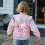 Kleinkind Mädchen Sweatshirt mit Rüschen an den Schultern, langärmelig, rosa 5