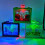 Artificial Mini Aquarium A Sensory Multi Colored LED Swimming Fish Tank with Bubbles 1