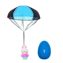 Parachute Easter Toy, Party Throwing Stuffing Game, Outdoor Play Activity for Spring Holiday Fun
