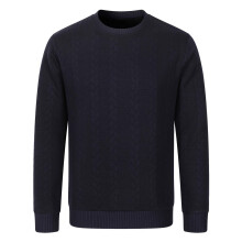 Sweaters for Men Men's Solid Color Round Neck Long Sleeve Heavy Jacquard Men's Twi St Pullover Sweatshirt for Men