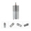 Geared Motor 1Set Micro Motor High Torque for Diy Projects Robotics and Miniature Vehicles 6