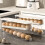 Auto Rolling Egg Dispenser, 12-Egg Capacity, Easy-Load Cascading Rack for Kitchen/Pantry/Fridge – Compatible with Standard Eggs 6