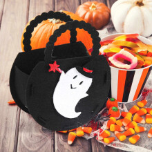 Halloween Non-Woven Candy Bag, Reusable Treat Bag, Eco-Friendly Party Supply – Compatible with Halloween Props