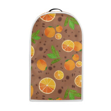 Fundas protectoras duraderas para licuadora de cocina con estampado de rodajas de naranja y multifuncionales. 15,94" de alto x 9,45" de largo x 7,28"