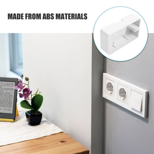 Plastic Junction Box Surface Mount 6 pcs 2