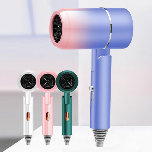 Πιστολάκι μαλλιών Blue Light Ionic, ελαφρύ, αθόρυβο ηλεκτρικό πιστολάκι μαλλιών με 2