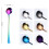 Rainbow Long Handle Spoon, 7.4" Ice Tea/Coffee Spoon Set – Stylish, Fun Kitchen Accessory, Compatible with All Mugs 4