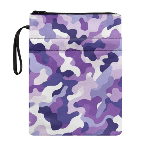 Bokhylla med dragkedja, 300D polyester, 1-pack
