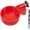 Gravity Feed Chicken Watering Cups Set with 12 Bowls and Mounting Tools 2