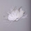 Bridal1920s Flapper Feather Clipper Pin Crystal White Feather Roaring20s Headpiece Χορός Πάρτι Φεστιβάλ Κοσμήματα 2