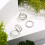 3 τεμάχια ρινικοί δακτύλιοι 16G/18G/20G, χειρουργικοί κρίκοι από ατσάλι 316L με CZ για 2