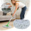 Microfiber Flat Mop Pads Washable Reusable 4 Pack 1