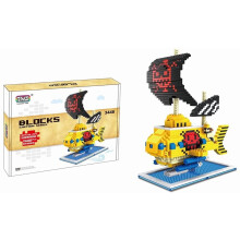 STEM-educatieve nanoblokkenset, creatief doe-het-zelf microbouwspeelgoed, perfect voor verjaardags- en kerstcadeaus.