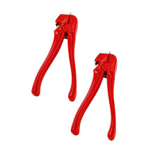 Uioepy Red Small Shell Opener & Clam Pliers (2pcs), Spring-Loaded Shucker for Home & Restaurant – Compatible with Clams, Oysters