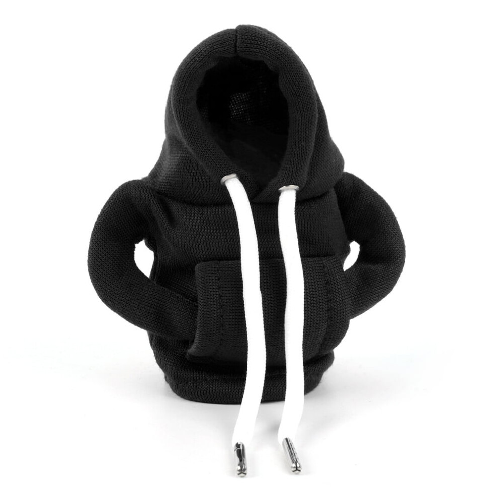 Car Gear Shift Hoodie Â Universal Knob Cover For Manual Shifter, Interior Accessory Black 9097180907756