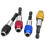 Bitsholder Chuckadapter Boreforlengelse med 1/4” sekskantskaft Borsett for sekskantbits 8