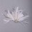 Bridal1920s Flapper Feather Clipper Pin Crystal White Feather Roaring20s Headpiece Χορός Πάρτι Φεστιβάλ Κοσμήματα 5